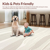 Trendy Abstract Cream Colorplay(Beige)