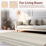 Sleek Minimalist Ogee Texture(Beige)