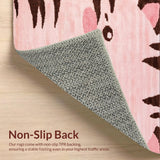 Fun Cartoonish Tiger Bath Accessory(Pink)