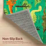 Dynamic Nature Inspired Dino Motif(Green)