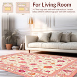 Contemporary Lush Flower Imagery(Ivory)