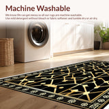 Elegant Crisscross Shell Ornamentation(Black)