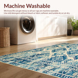 Vintage Mesa Area Geometric Southwestern Design(Beige)