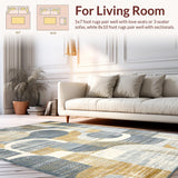 Luxurious Geometric Gold Highlights(Gray)
