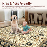 Elegant Ogee Patterned Surface(Beige)