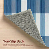 Chic Geometric Blue Tones(Blue)