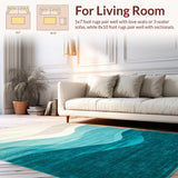 Artistic Fluid Brushstroke Texture(Beige)