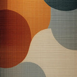 Ultra Soft Area Rug, Non Slip, Stain Resistant, Washable Area Rugs for Living Room, Bedroom, Contemporary Neutral Kids Playroom Foldable Area Rug(Orange)