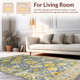 Sophisticated Floral Tiled Composition(Gray)