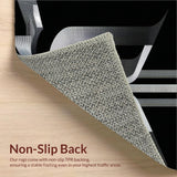 Eye catching Fluffy Checkerboard(Gray)