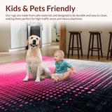 Chic Ombre Geometry Fusion(Pink)