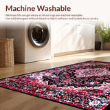 Contemporary Floral Lattice Aesthetic(Red)