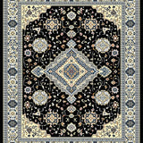 Timeless Striped Artful Composition(Black)