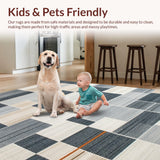 Elegant Linear Modern Configuration(Gray)