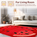 Playful Summer Fruit Motif(Red)