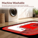 Fun Colorful Circuit Pathway(Red)