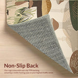 Cozy Farmhouse Inspired Mushroom Motif(Beige)