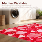 Charming Whimsical Heart Motif(Red)