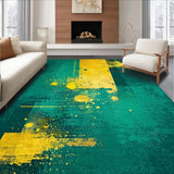 Chic Minimalist Splash of Color(Green)