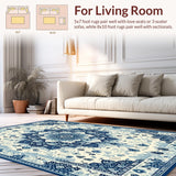 Whimsical Color Trellis Design(White)