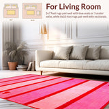 Joyful Cheerful Bath Mat Expression(Pink)