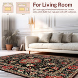 Elegant Black Botanical Aesthetic(Black)