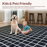 Dynamic Striped Artful Arrangement(Black)