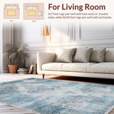 Artful Blue Tones Floral Influence(Blue)