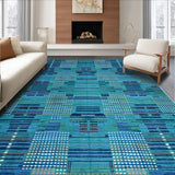 Chic Geometric Blush Aesthetic(Blue)