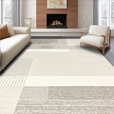Ultra Soft Area Rug, Non Slip, Stain Resistant, Washable Area Rugs for Living Room, Bedroom, Vibrant Boho Geometric Aesthetic(Beige)