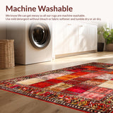 Elegant Mixed Motif in Diverse Tones(Red)