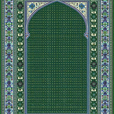 Contemporary Quilted Symmetrical(Green)