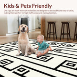 Contemporary Monochrome Geometric Elegance(Beige)