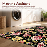 Sophisticated Black and Pink Blossom(Black)