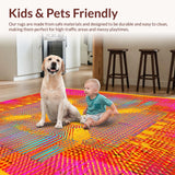 Contemporary Bright Patterned Motif(Yellow)