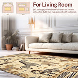 Reversible Nature Inspired Baby Mat(Beige)