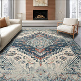 Ultra Soft Area Rug, Non Slip, Stain Resistant, Washable Area Rugs for Living Room, Bedroom, Contemporary Grey Floral Design(Gray)