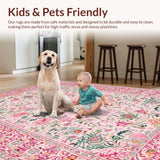 Gorgeous Pink Floral Whirl(Pink)