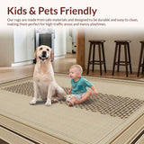 Contemporary Ogee Style with Warm Hues(Beige)