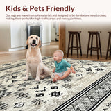 Contemporary Textured Round Surface(Gray)