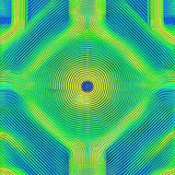 Lively Twisted Visual Effect(Blue)