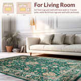 Rustic Distressed Medallion Style(Green)