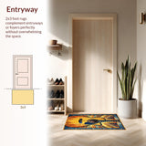 Colorful Oil Painting Design(Gold)