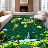 Charming Circular World Design Aesthetic(Green)