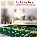 Elegant Gray and Gold Harmony(Green)