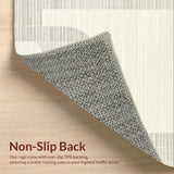 Geometric Cream Wavy Aesthetic(Beige)