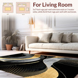 Dynamic Layered Monochrome Aesthetics(Black)