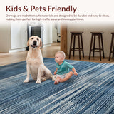 Cool Toned Geometric Charm(Blue)