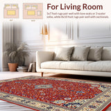 Chic Minimalist Diamond Motif(Red)