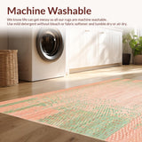 Ultra Soft Area Rug, Non Slip, Stain Resistant, Washable Area Rugs for Living Room, Bedroom, Peachy Clean Bath Mat for Shower Microfiber(Beige)